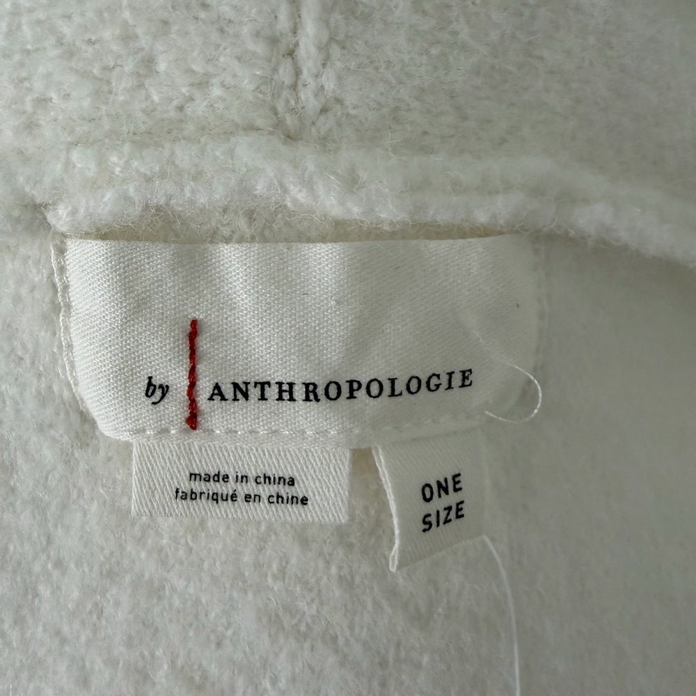 Anthropologie Cream Textured Cardigan - Picture 3 of 6